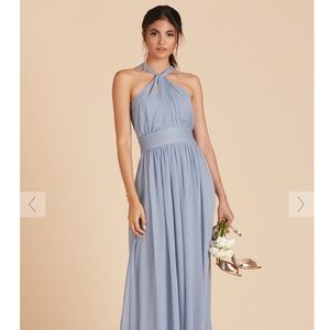 Birdy Grey Kiko Bridesmaid Dress - Dusty Blue